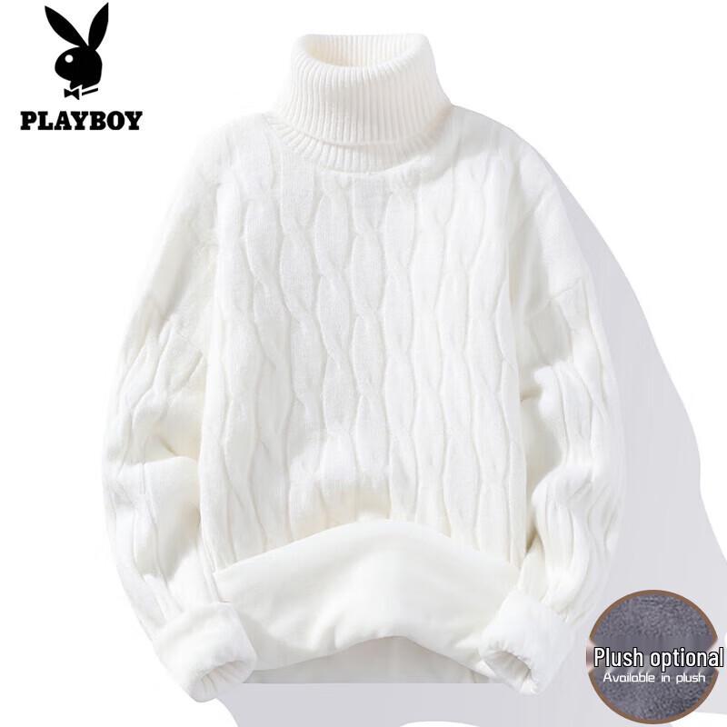 PLAYBOY Men s Turtleneck Sweater L