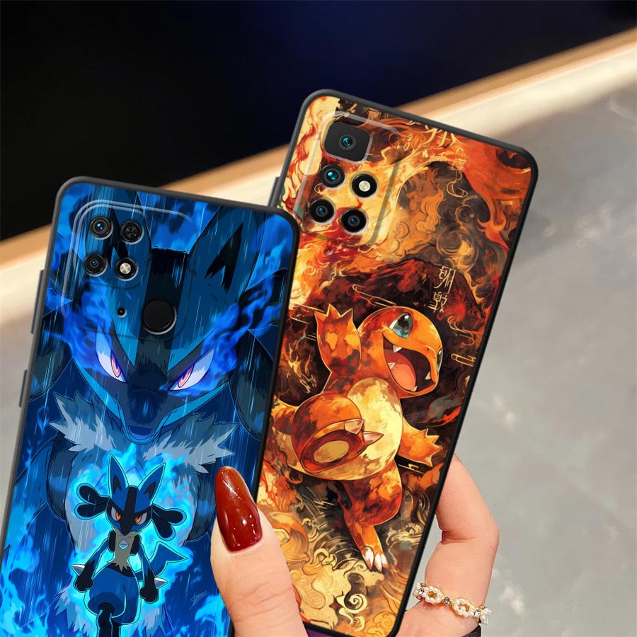 Funda Phone Cover Case for Xiaomi Redmi 14C A1 A2 Plus 12C 9 A3 10 K40 K80 Pro A5 A4 13C Cute Pikachu Pokemon