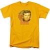 Der Sechs-Millionen-Dollar-Mann Laufen Schneller T-Shirt Herren Lizenzierter Klassiker TV Gold