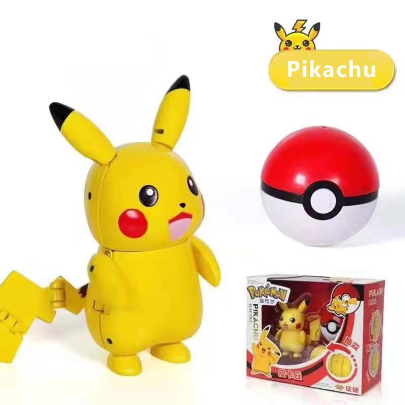 Pokemon Figure Doll Pikachu Bulbasaur Charmander Cute Cartoon Anime Figure Toy For Fans Collection