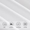 2Pcs Pillowcase Pillow Cover Satin Hair Beauty Pillowcase Comfortable Pillow Case Cushions Covers for Bedroom Bedding Home Decor