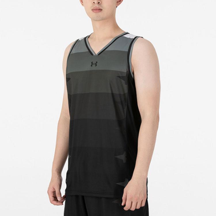 Under Armour Sports Lifestyle Series Basketball Training Knit Vest Men tops Black 21500106-001