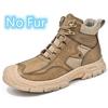Fashion Comfort Man Wear Resistant Short Botas Lace-Up Walking Shoes Classic Platform Motocross Basic Boots for Men Winter High Top Shoe