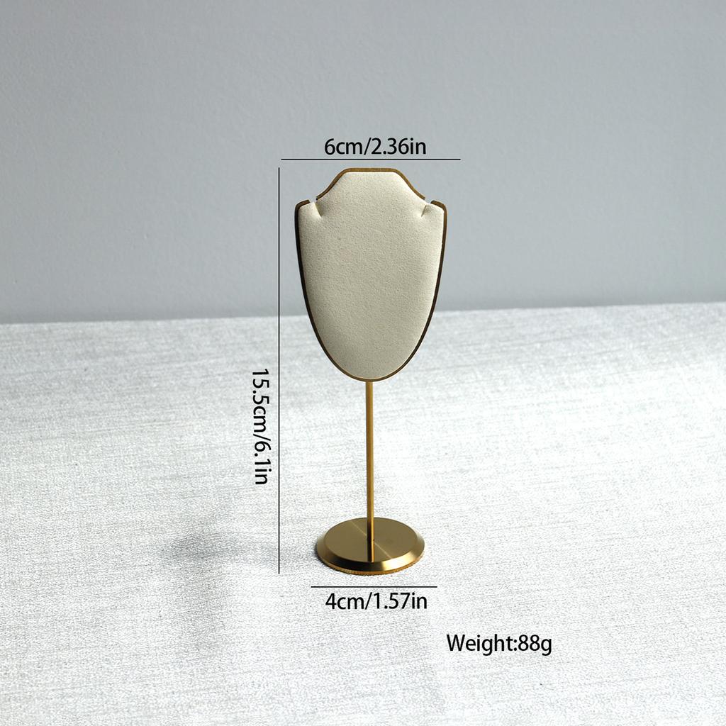 Mini Necklace Display Stand Jewellry Display Rack Exhibition Shelf Pendant Storage Props Jewelry Photography Props