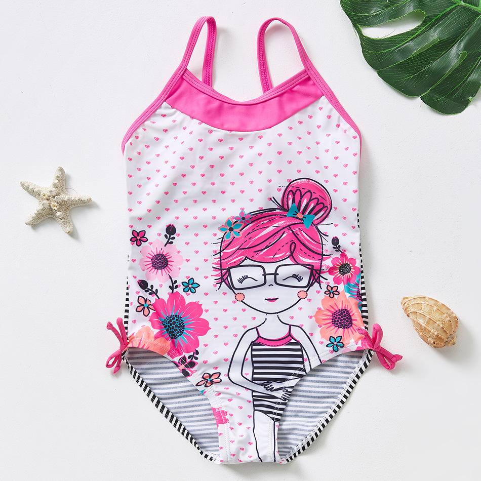 Infant Baby Girls Swimsuit Toddler Sleeveless Mermaid Fish Scale One Piece Swimwear Bikini Children Swimwear Kids Bathing Suit