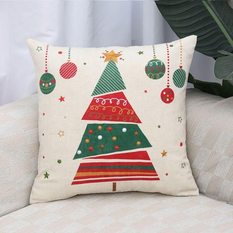 Christmas Day Pillowcase, Living Room Sofa Cushion Cover, Bedroom Bed, Car Pillow Cover, Home Decoration