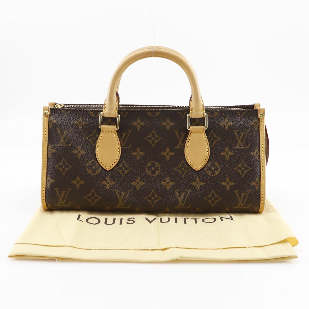LOUIS VUITTON Popan cool Handbag M40009 Brown Monogram canvas Women Used