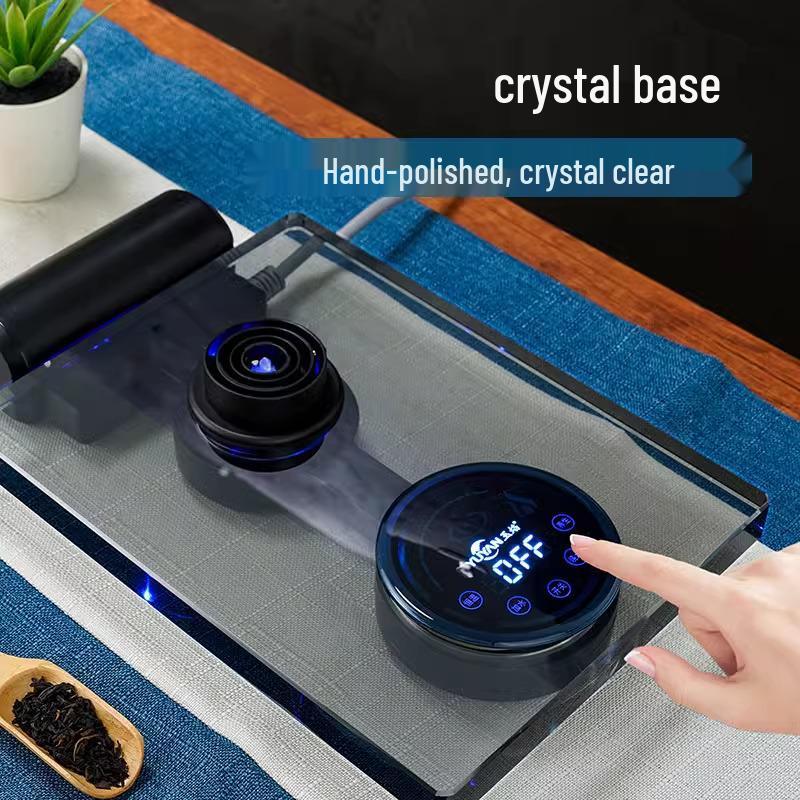 Chytrá skleněná elektrická konvice: Plně automatický bojler na horkou vodu se spodním plněním a speciální izolací pro přípravu čaje.