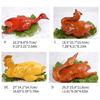 Realistic Roast Duck Model Artificial Roasted Chicken Realistic Sliced Boiled Chicken For Restaurant Display Photography