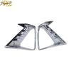 Front Fog Light Lamp  Molding Trim Cover ABS Chrome For Toyota RAV4 2016-2018