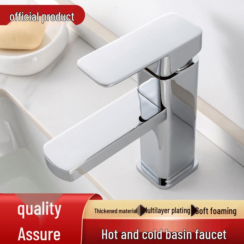 All-Copper Hot & Cold Bathroom Faucet