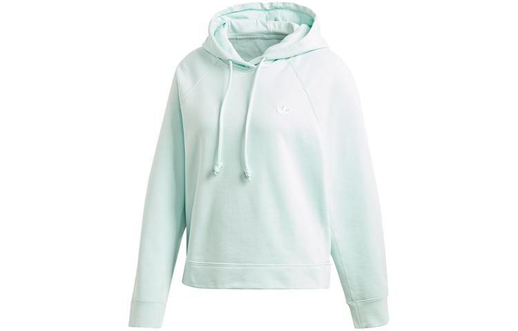 

Adidas Originals Sweatshirts Women s Teal Hooded Moderate Regular FU3768 38