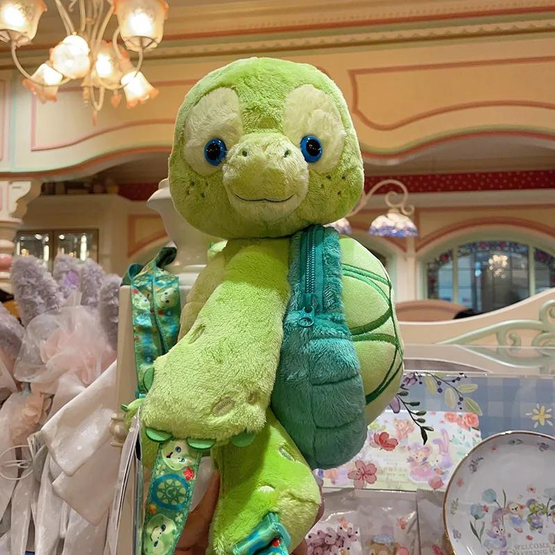Zaino di peluche a forma di tartaruga per bambini, borsa per bambola, zaino carino a forma di tartaruga, scuola materna, anime, cartone animato, kawaii