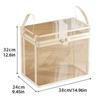Clear Doll Organizing Bag PVC Plush Toy Storage Bag Dustproof Stuffed Toy Storage Box  Home