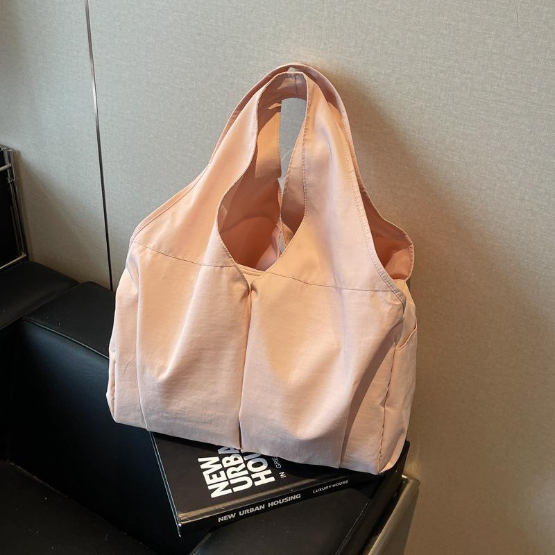 Lazy and relaxed work commuter bag large capacity casual tote bag niche underarm shoulder cloth bag