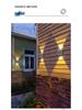 Super Bright Waterproof Solar Garden Wall Lights for Outdoor Decoration