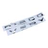 Per Discovery Sports Emblema Discovery 4 3 5 2 TD5 Accessori ABS 3D Cromo Lettere Auto Cofano Anteriore Logo Distintivo