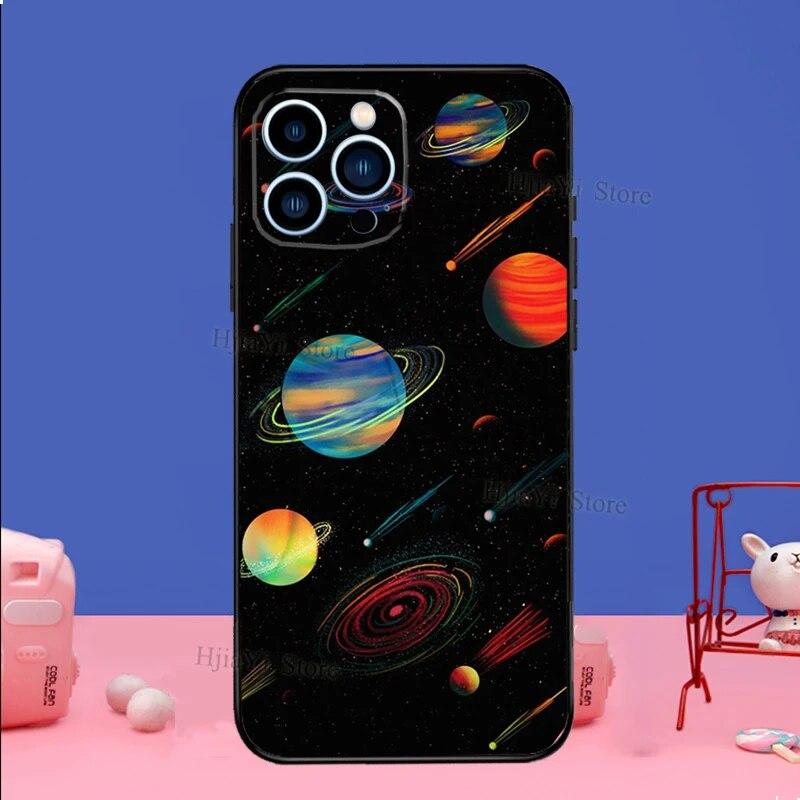 Magic Space Planet Phone Case For iPhone Samsung Galaxy Redmi Xiaomi Oppo OnePlus Note S A 7 8 9 10 11 12 13 14 20 21 22 23 53 54 Pro Max Plus Ultra