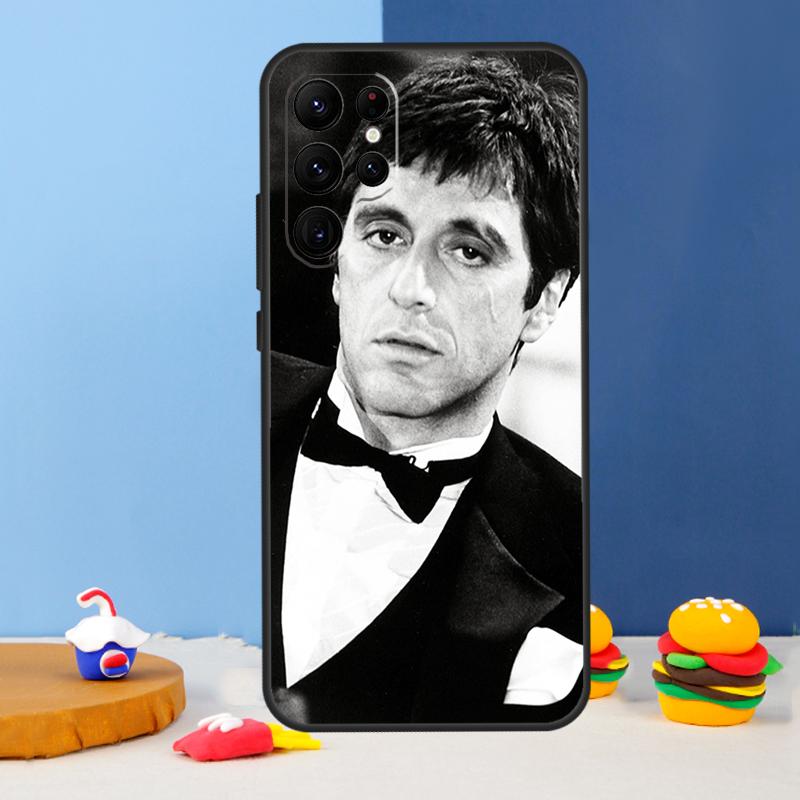 

Al Pacino Scarface Phone Case For Samsung Galaxy S24 S25 Ultra S9 S10 S20 S22 S21 S23 Plus S24 FE Cover Coque Galaxy S24Ultra