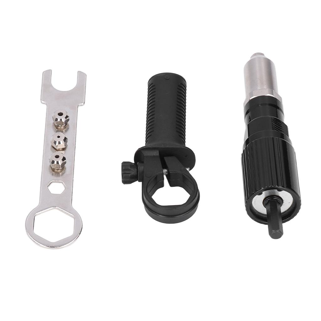 Electric Riveting Gun Adapter Rivet Gun Accessory Electric Drill Rivet Machine Grab Rivet and Nail Gun Head