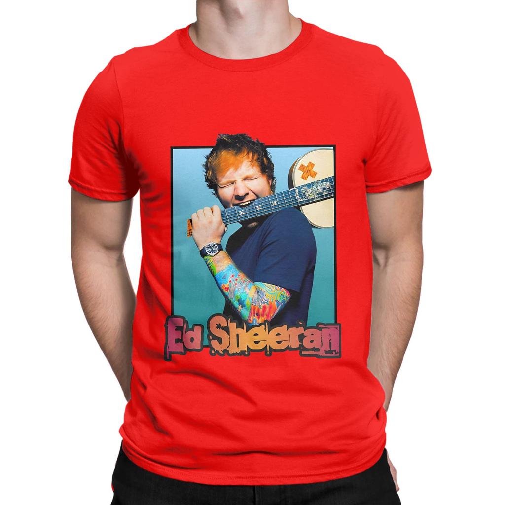 Sheerios Mathematics Tour Tribute Funny 100 Cotton TShirt EEd Sheeran Tops Tees For Unisex