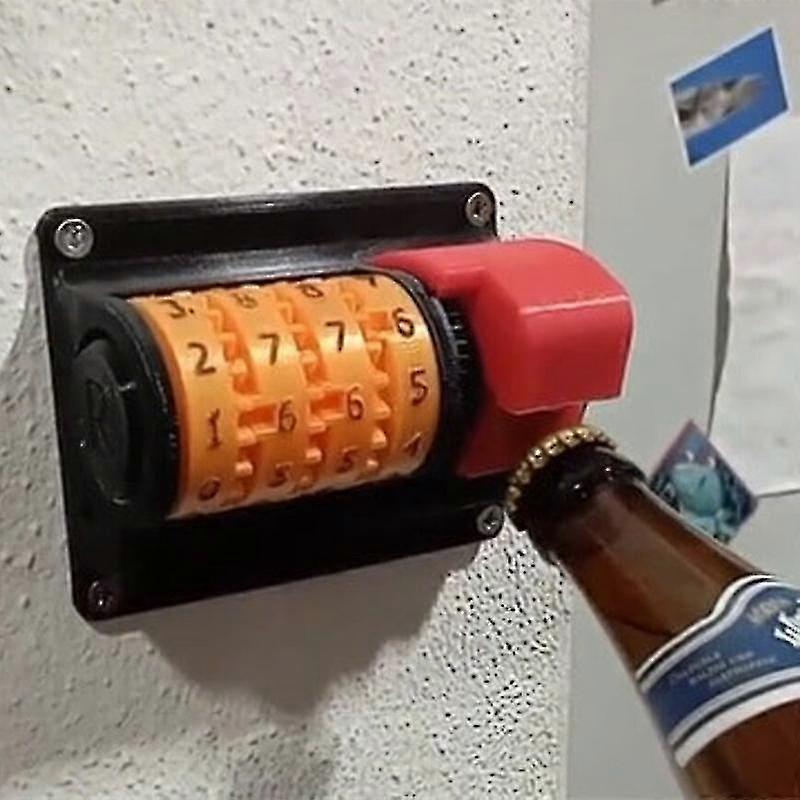 Apribottiglie Contatore Birra, Apribottiglie Creativo da Parete, Apribottiglie Tappi Birra Soda per Cucina