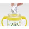 Skater Baby Straw Mug with Double Handles, 260ml, Foldable Handle, Inai Inai Baa (Peek-a-Boo) Design, Suitable for Ages 1+, KSHW1N-A