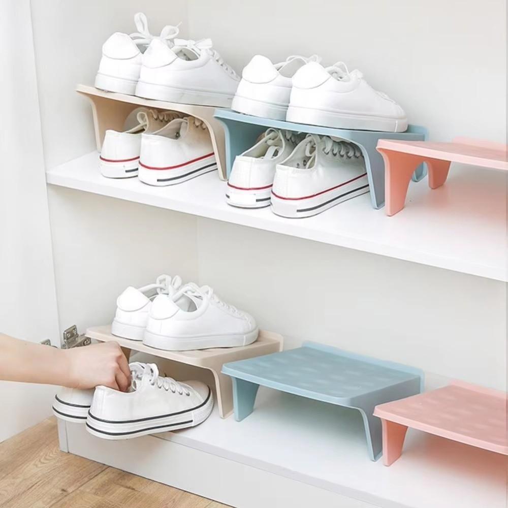 New Space Saving Shoe Holder Shelf Multifunctional Home Storage Shoe Storage Rack Shoe Organizer Home Decor