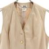 Celine 80s French Gold Buttons Best Beige Women Used