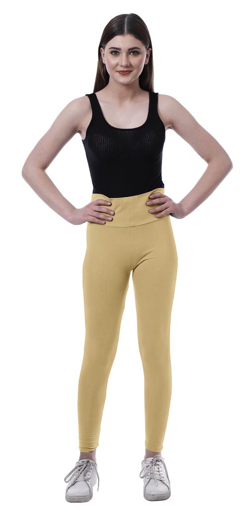 Moomaya High Waist Leggings For Womens Pull On Soft Running Yoga Pants-VY