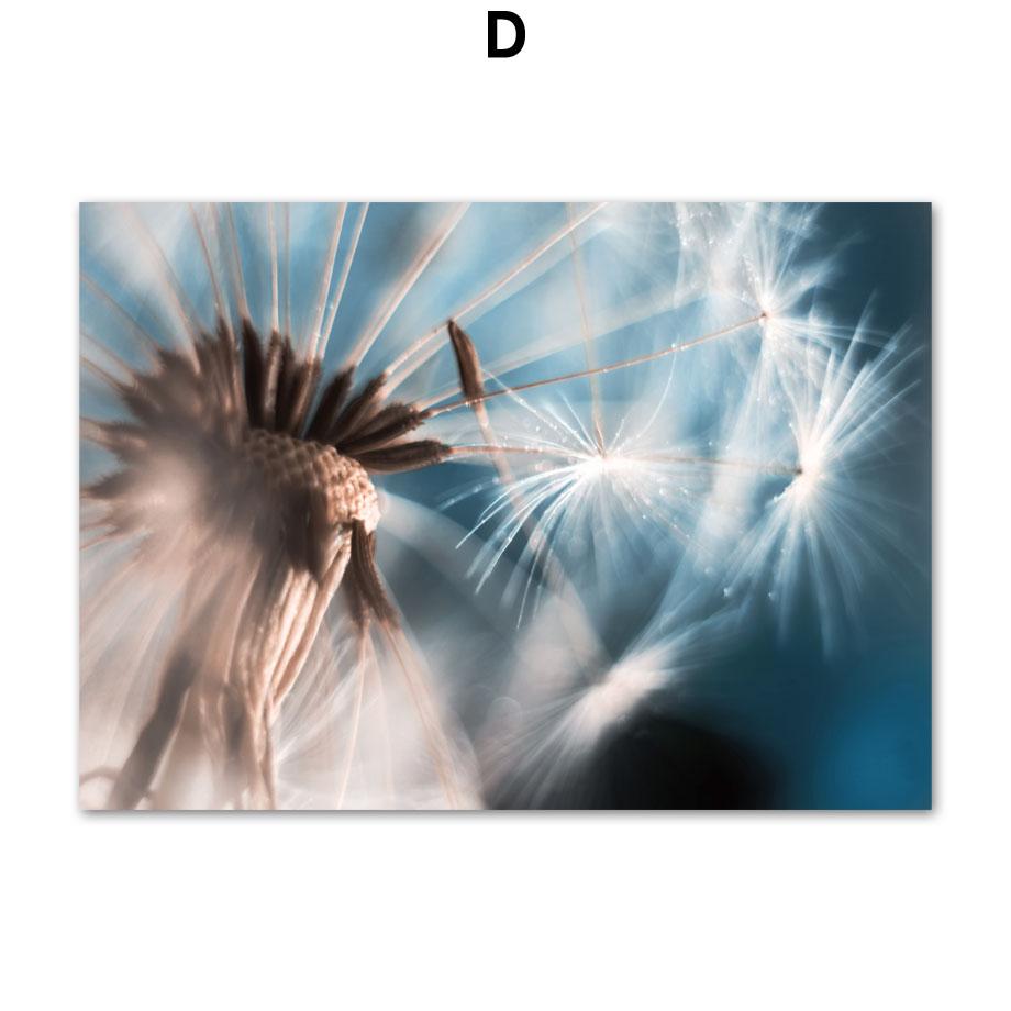 

Голубое море, пляж, кит, одуванчик, морской пейзаж, постеры, печать на холсте, скандинавские настенные художественные фотографии для гостиной, домашний декор 21X30cm No Frame