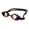 Mizuno Swimming Dark Smoke with Pastel Pink for Fitness Swimwear Goggles, N3JE800109, Mirror,