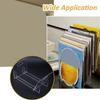 Elegant Album Display Shelf, Clear Acrylic Storage Stand Home Accessory with Solid Acrylic Base Desktop Record Organizes