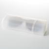 MUJI Polypropylene Eyeglass and Accessory Case with H x 7cm W x 16cm D Stand, Large, Dimensions Approx. 4.4cm (Product Number 38728757)