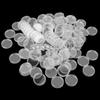 Coin Capsule Protection Supplies 100pcs Containers Holders Clear Round