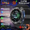 New Men Military GPS Map Smart Watch T-Rex3 Compass 4GB Memory 1000mAh Battery 10ATM Waterproof HD Bluetooth Call Smartwatch