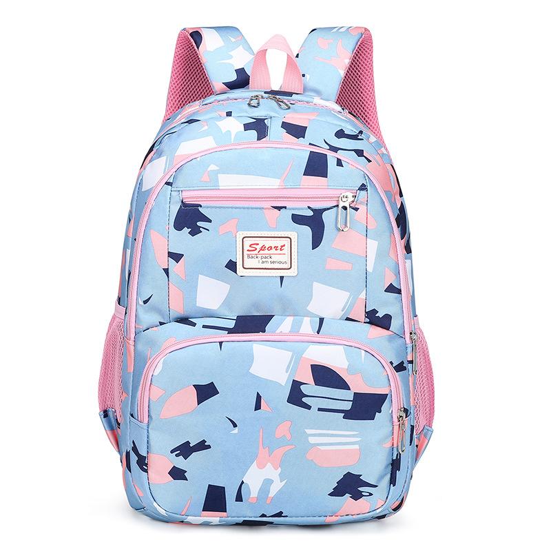 Fresh and sweet wind student schoolbag large capacity cute girl backpack junior high school student Japanese girl backpack