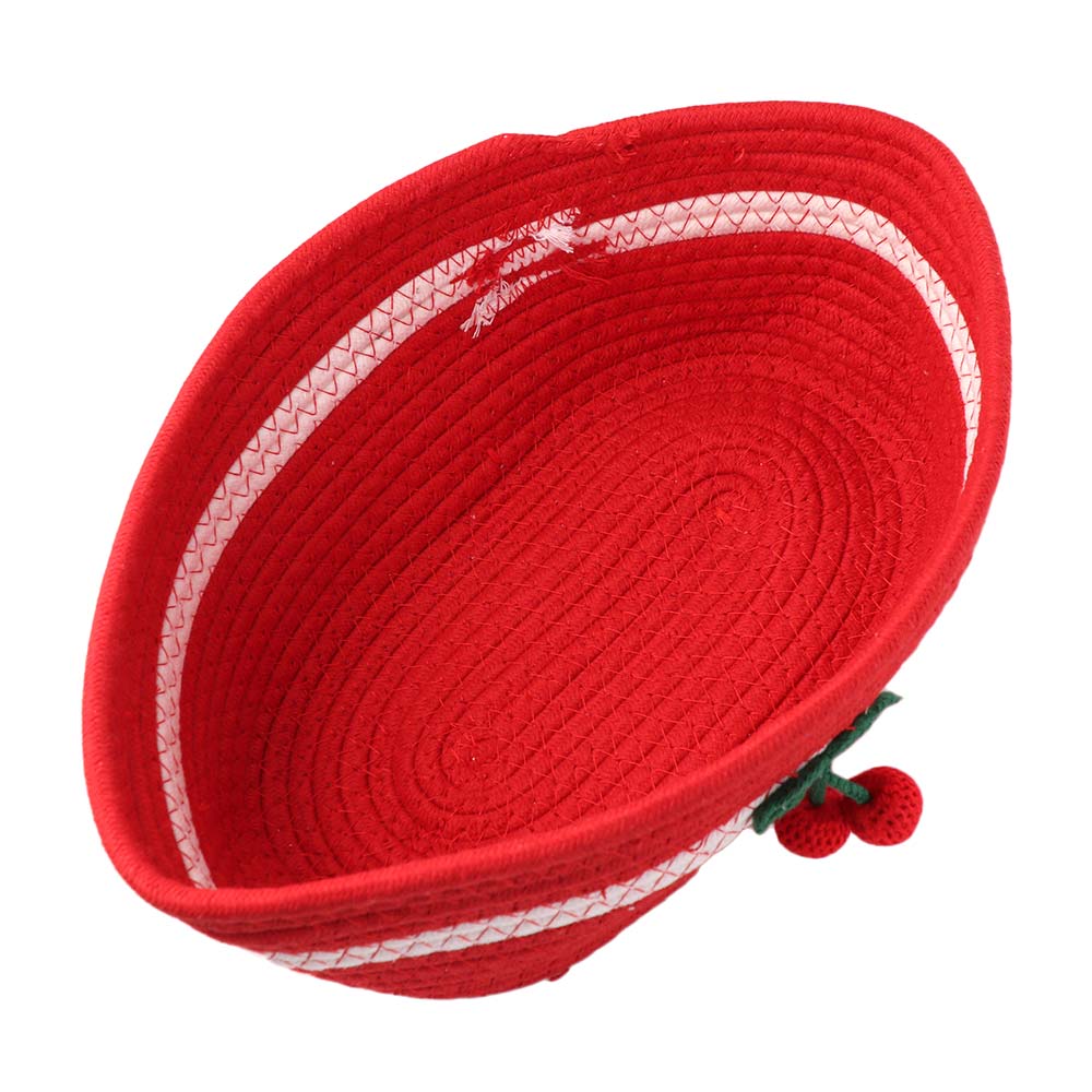 Large Capacity Woven Storage Basket Handmade Clothing Sorting Basket  Miscellaneous Items