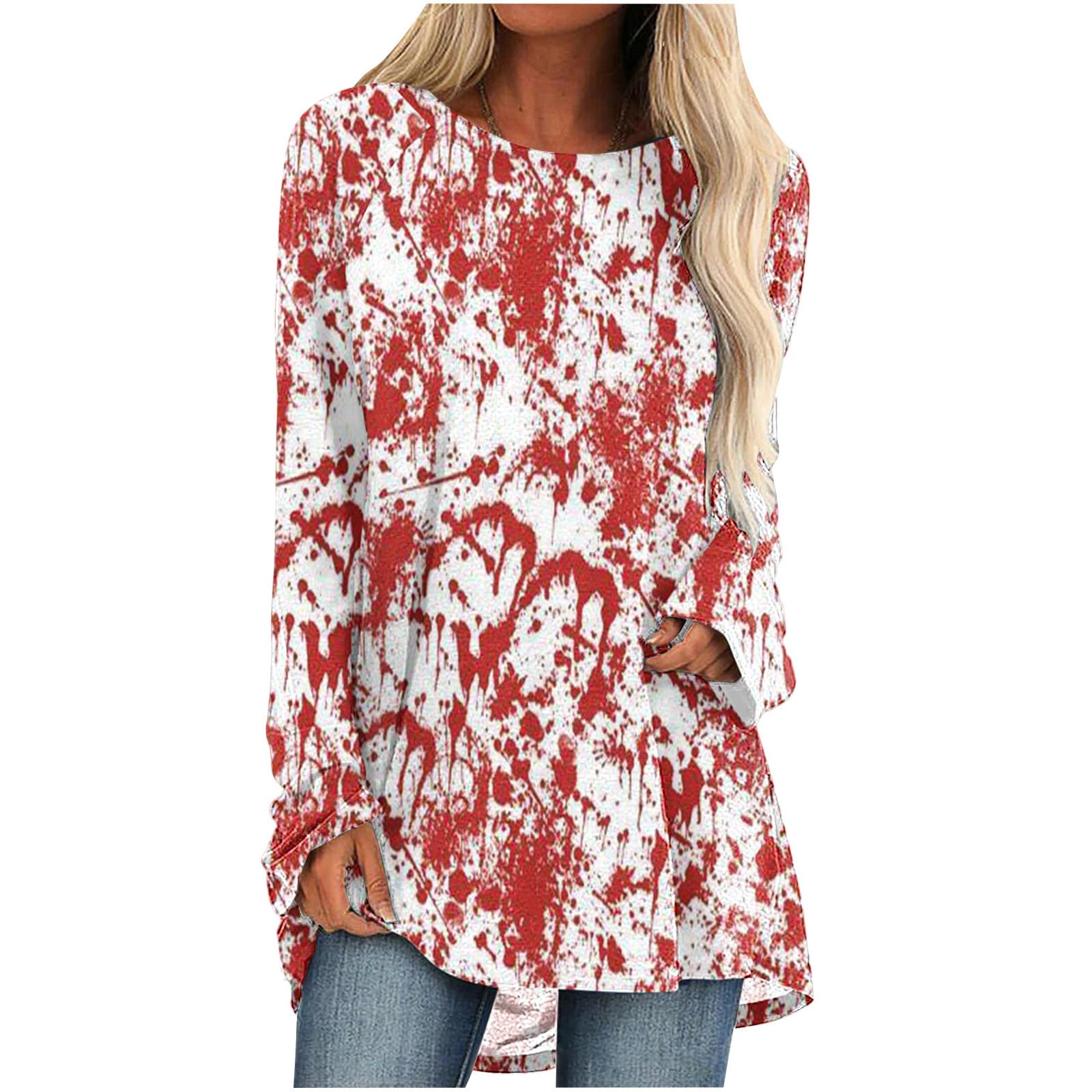 Футболка с принтом «Страшный Хэллоуин» — фото 12