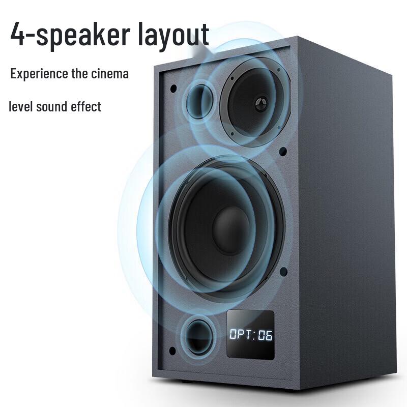 SANSUI H5 Home KTV Speaker System CN plug (adapter included)