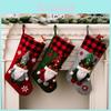Festive Christmas Stockings With Red And Black Plaid Antlers For Holiday Cheer