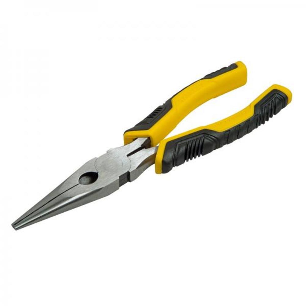 Stanley Control Grip Long Nose Pliers