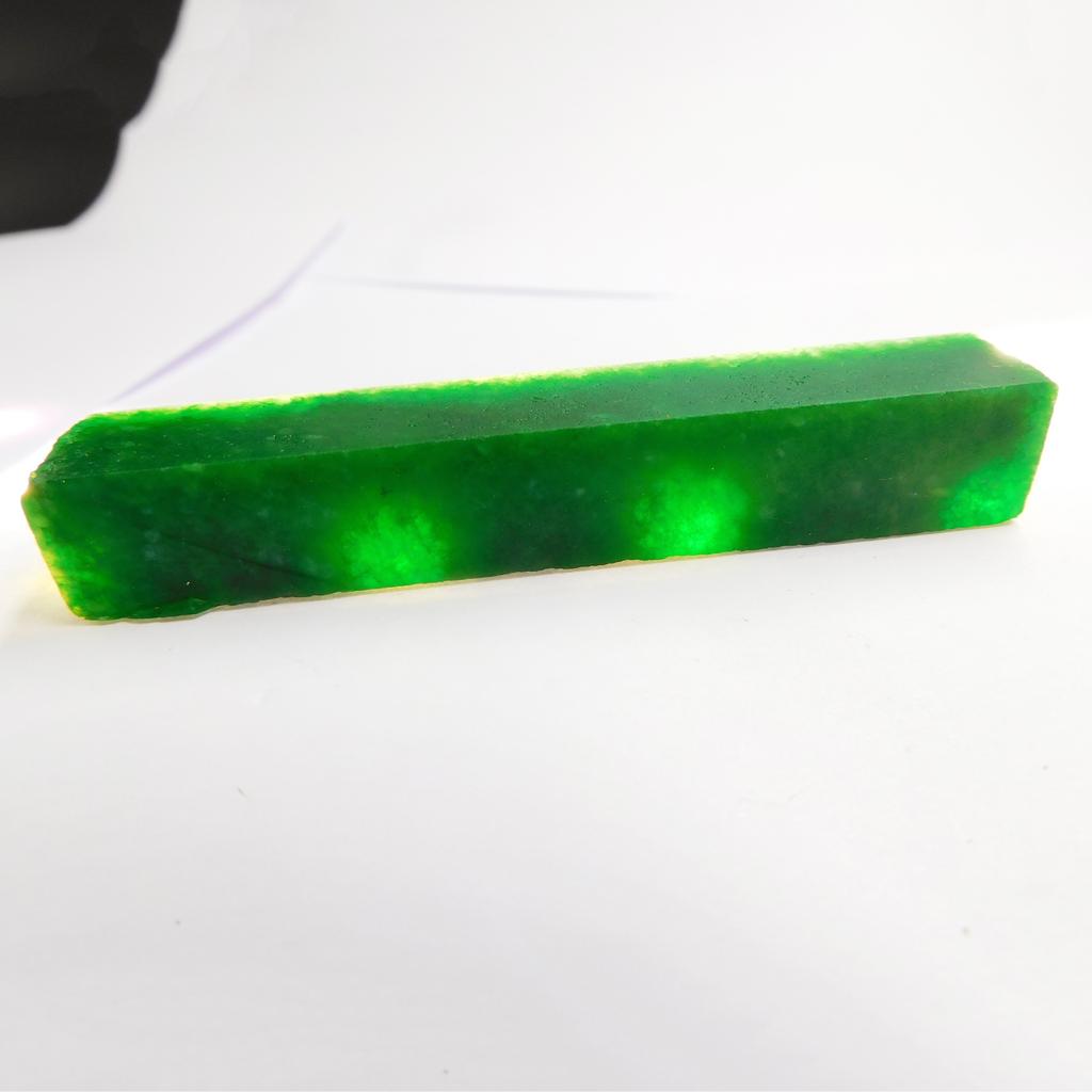 88.55 Ct Natural Green Emerald Rough Brilliant UnCut CERTIFIED Loose Gemstones