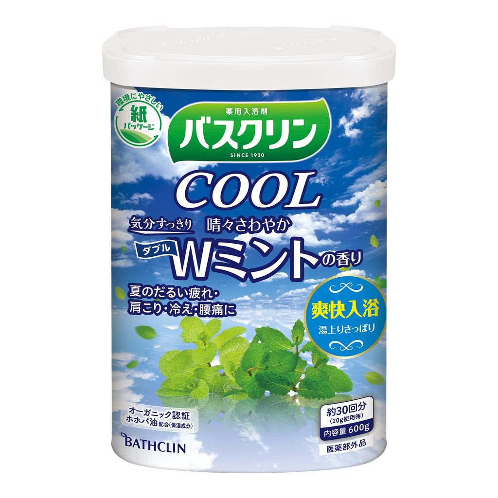 Bathcrinkle Bath Refreshing Double Mint Cool Bath Refreshing Additives, Scent, 600g, Additives, [Quasi-drug]