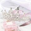 Bling Wunderschönes Diadem Brautschmuck Kristall Strass Haaraccessoires Tiara Krone Stirnband