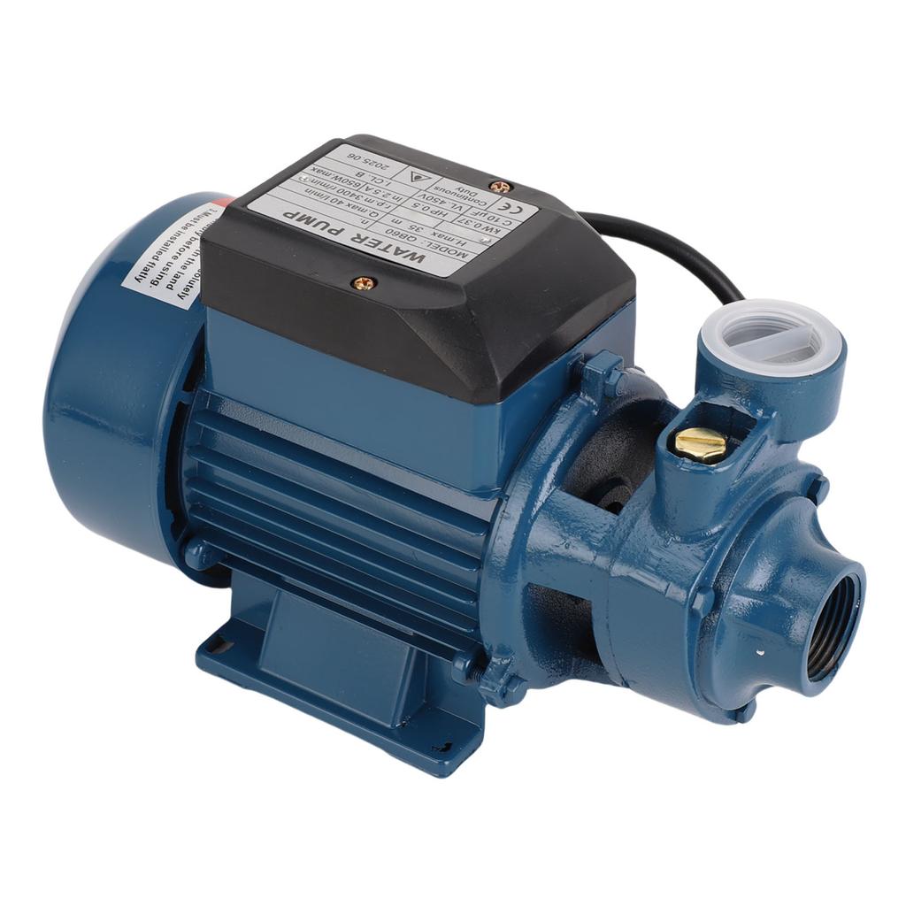 Bomba de Agua Solar 650W 3400rpm 35m de Altura 1in Salida Impulsora de Presión 40L min Bomba Centrífuga