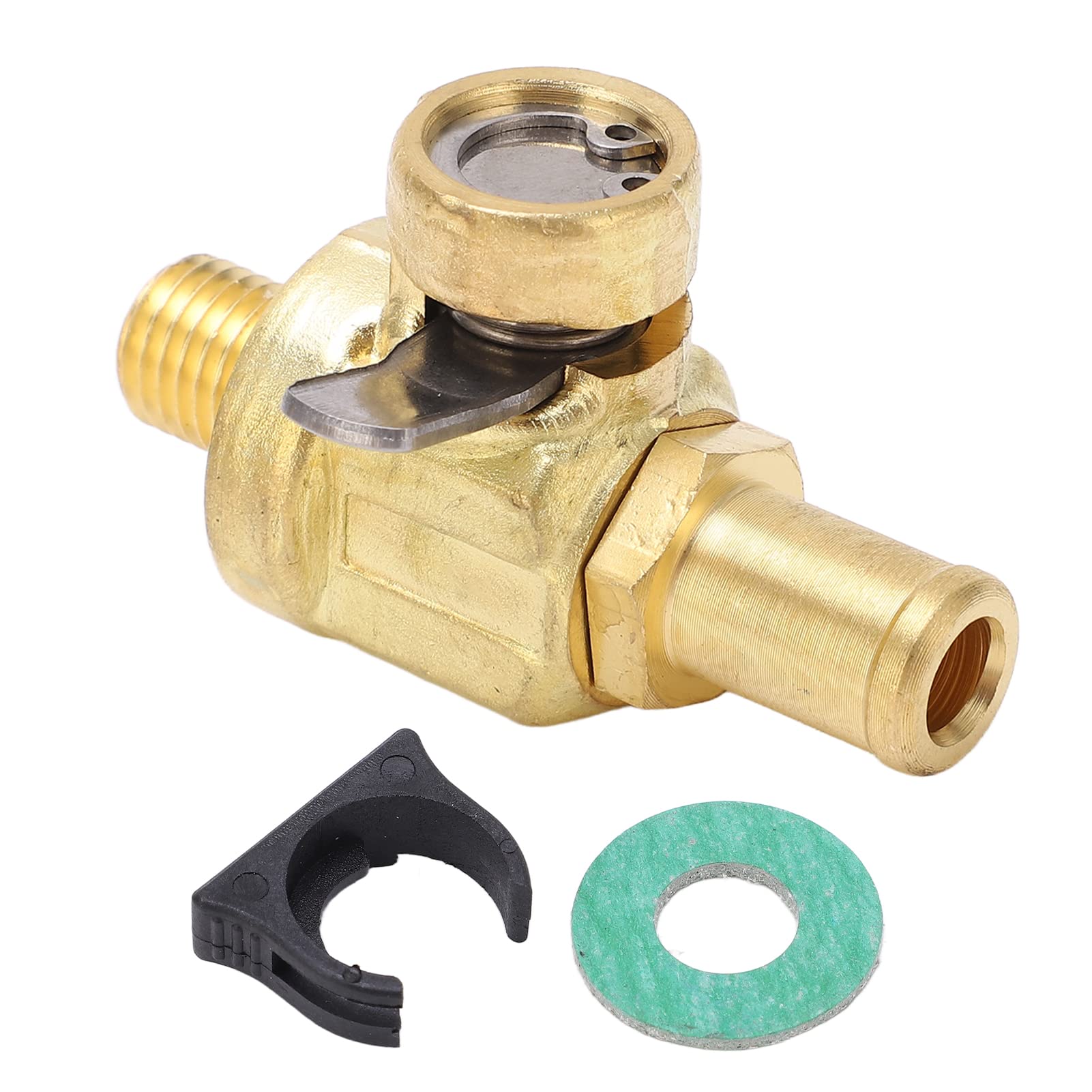 

Клапан слива масла, клапан слива масла двигателя с прокладкой, зажим рычага M10-1.25, нержавеющая сталь, латунь, клапан для легкового автомобиля, грузовика, фургона