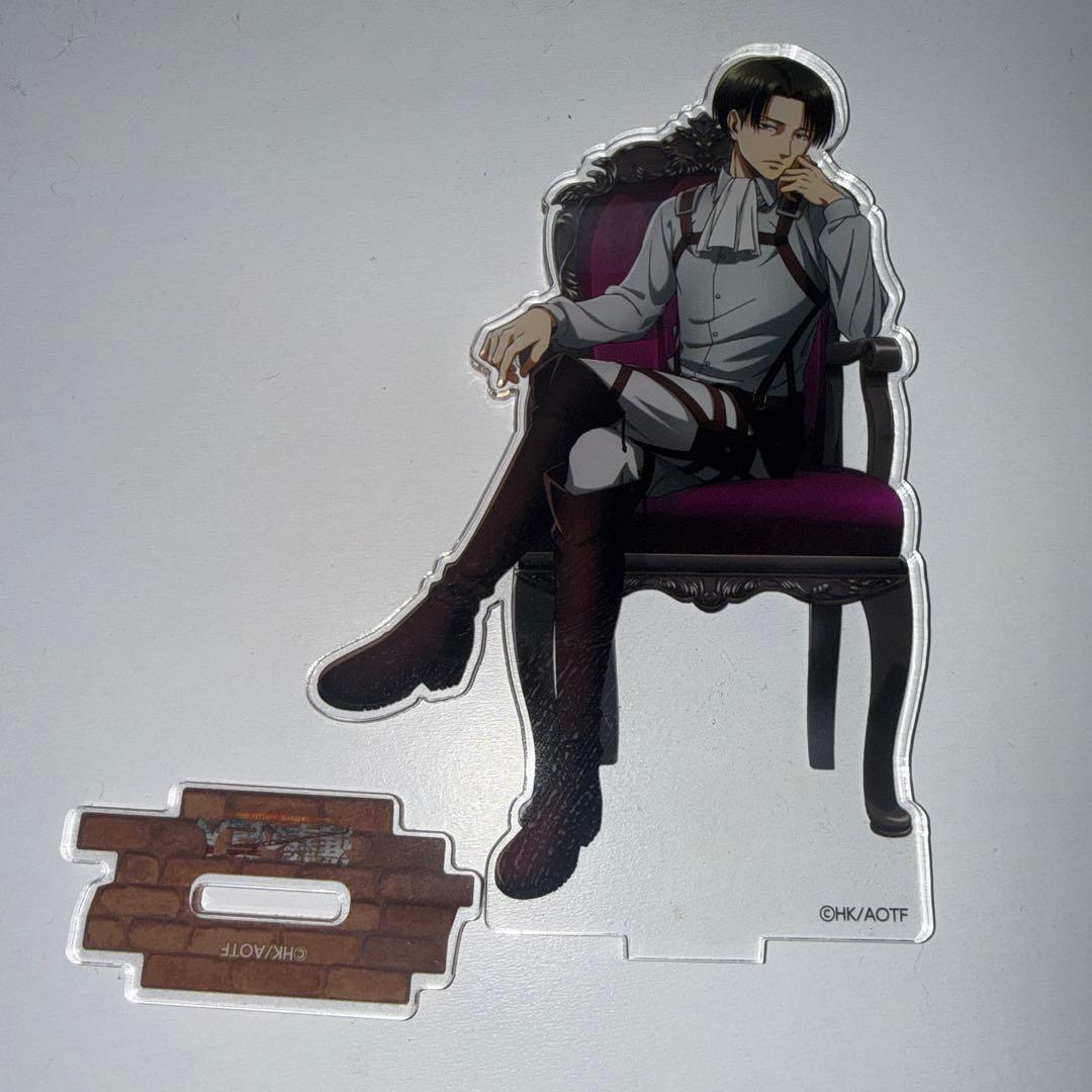 Used Attack on Titan Levi Acrylic Stand Charaum Cafe