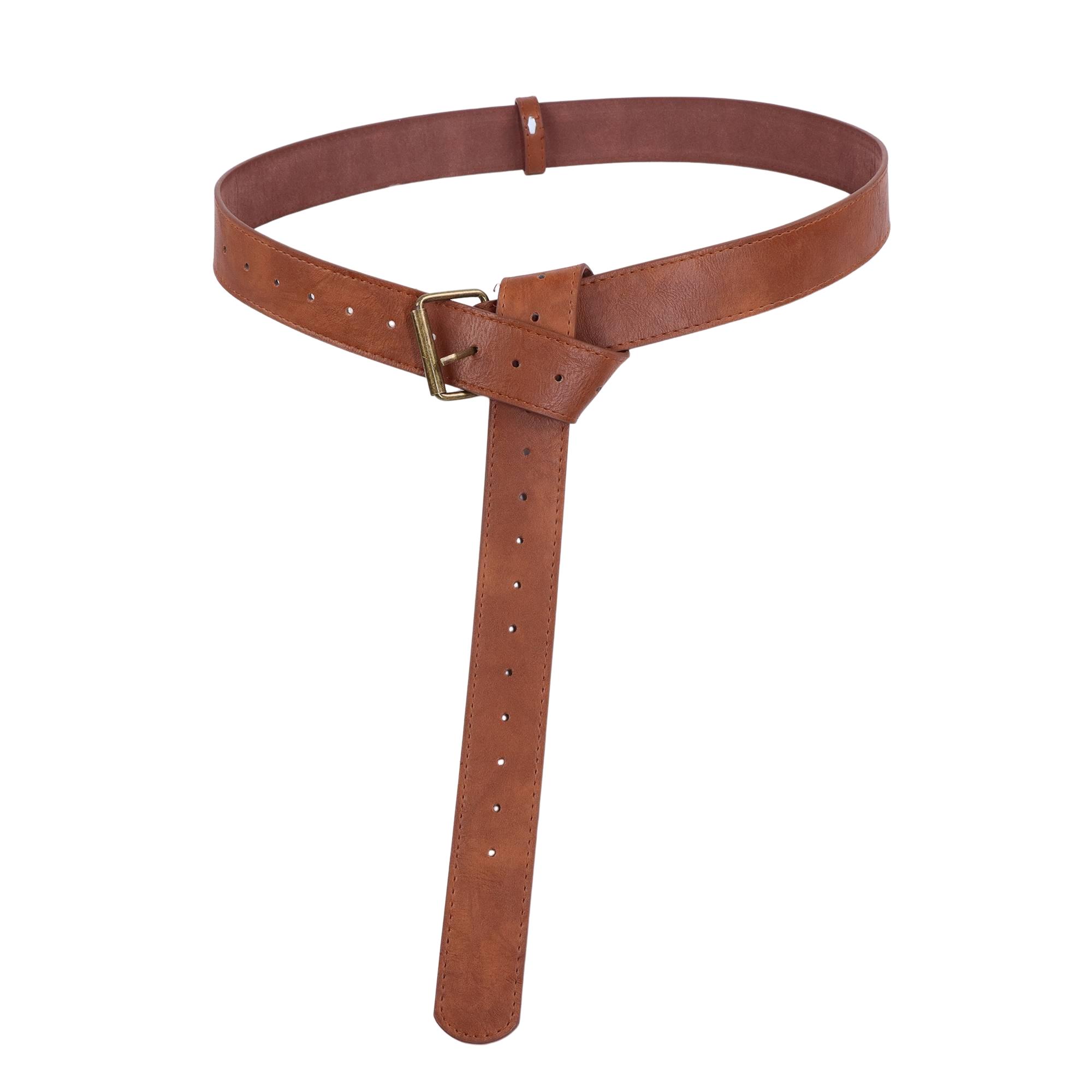 4 STUKS/1 STUK Middeleeuwse Cosplay Lederen Riem Koperen Munt Taille Tas Renaissance Jurk Stoom Riem Rollenspel Halloween Riem Set Cosplay One Size