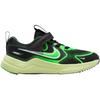 New Nike Cosmic Runner Low top Kids' Running Shoes Black Green Kids' HM4400-009